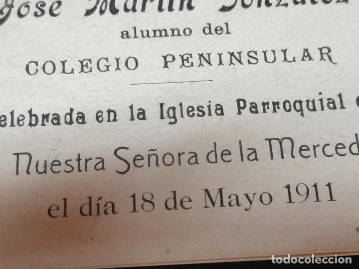 Antig&uuml;edades: Antiguo lazo 1911 de primera comuni&oacute;n - Foto 2