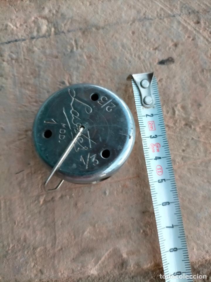 Antig&uuml;edades: Laster modelo 1 Mod 2/3 4/3 pesa para olla express - Foto 3