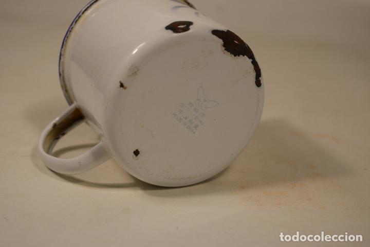 Antig&uuml;edades: taza de metal - Foto 2