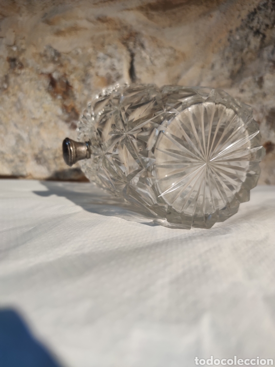 Antig&uuml;edades: Cubitera en Cristal de Bohemia y plata - Foto 3