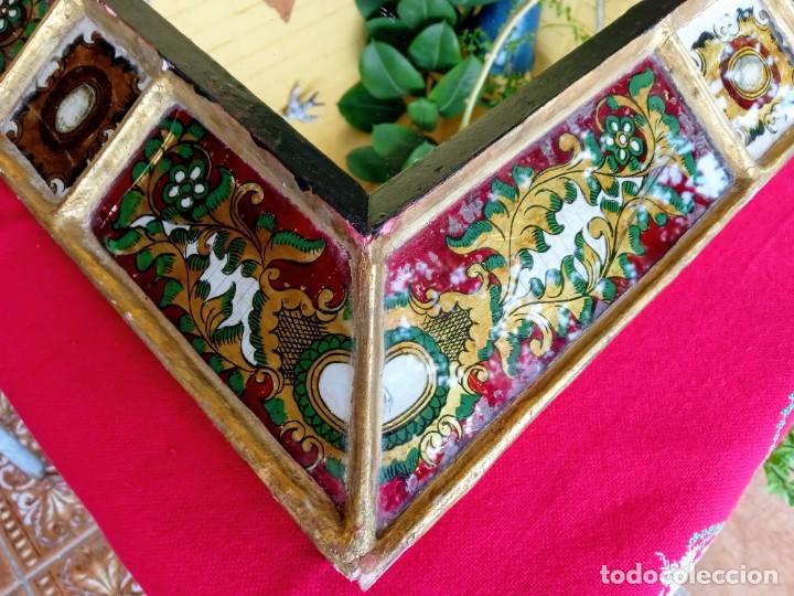 Antig&uuml;edades: Espejo con marco antiguo veneciano - Foto 2