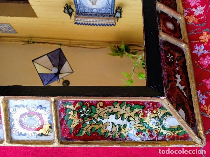 Antig&uuml;edades: Espejo con marco antiguo veneciano - Foto 3