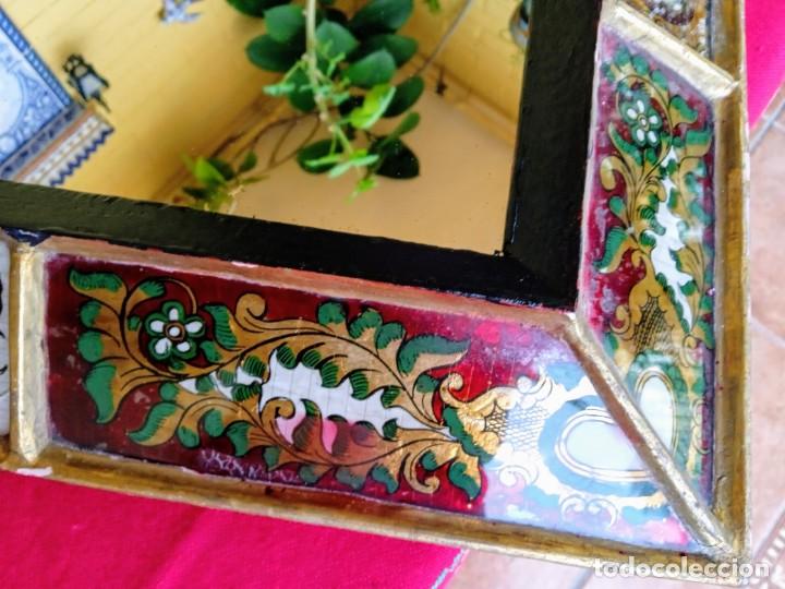 Antig&uuml;edades: Espejo con marco antiguo veneciano - Foto 4