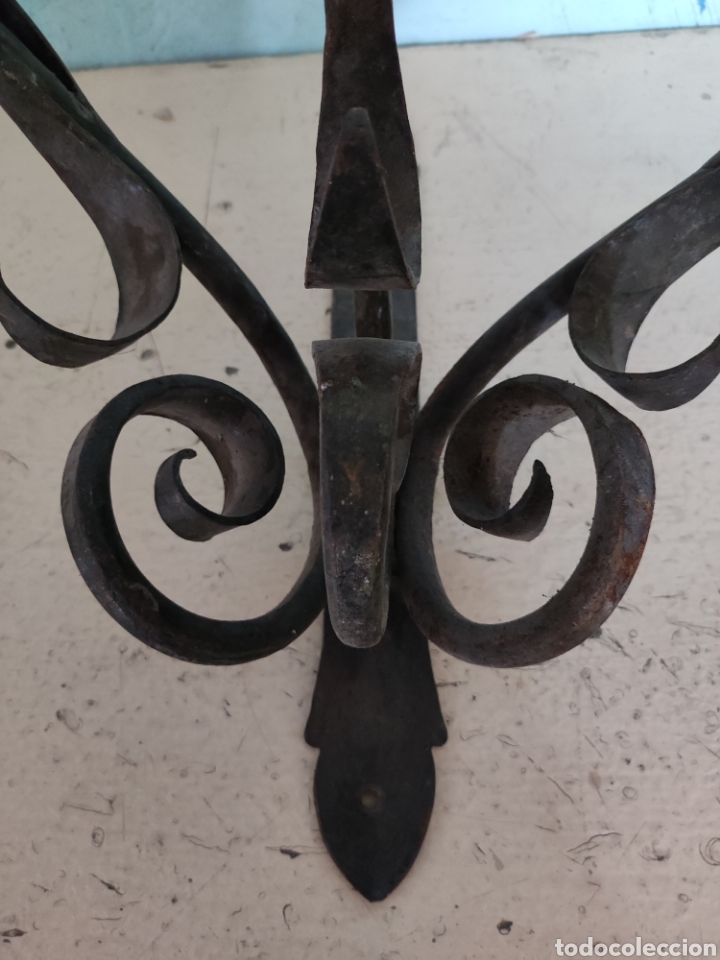 Antig&uuml;edades: Aplique de hierro - Foto 2