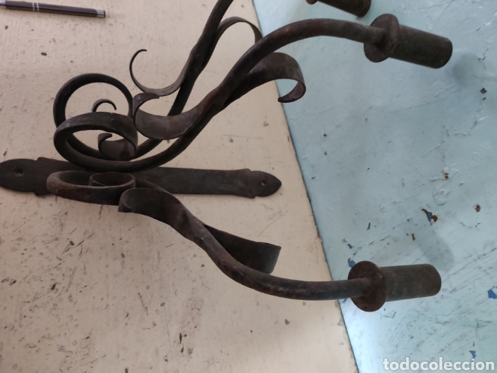 Antig&uuml;edades: Aplique de hierro - Foto 4