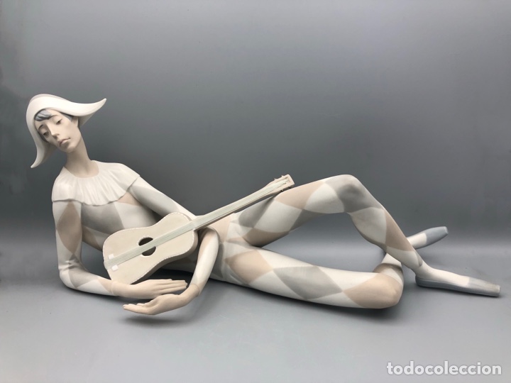 Antig&uuml;edades: REF: 01011332 &ldquo;ARLEQU&Iacute;N DESCANSANDO&rdquo; LLADR&Oacute; - Foto 6
