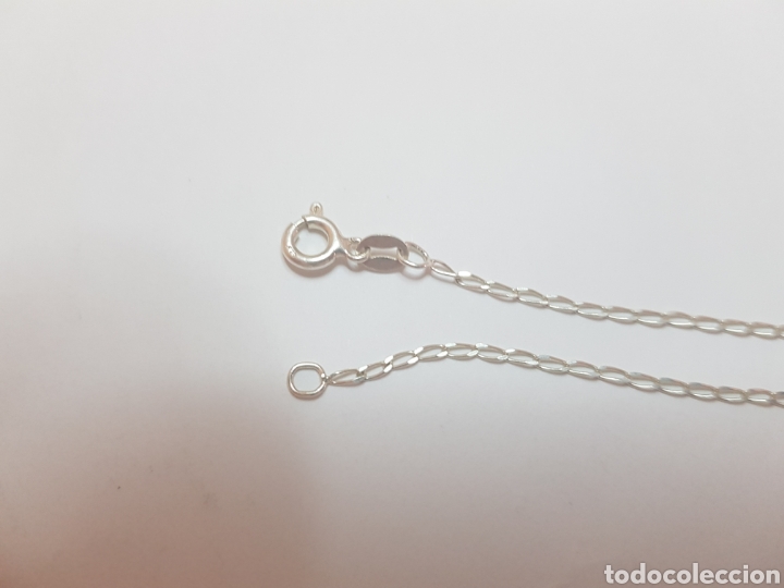 Antig&uuml;edades: #61 CADENA PLATA 925 38 CM - Foto 1