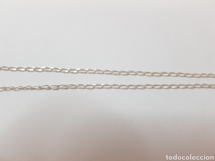 Antig&uuml;edades: #61 CADENA PLATA 925 38 CM - Foto 2