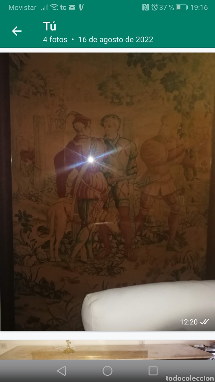 Antig&uuml;edades: TAPIZ FINALES DEL SIGLO 19