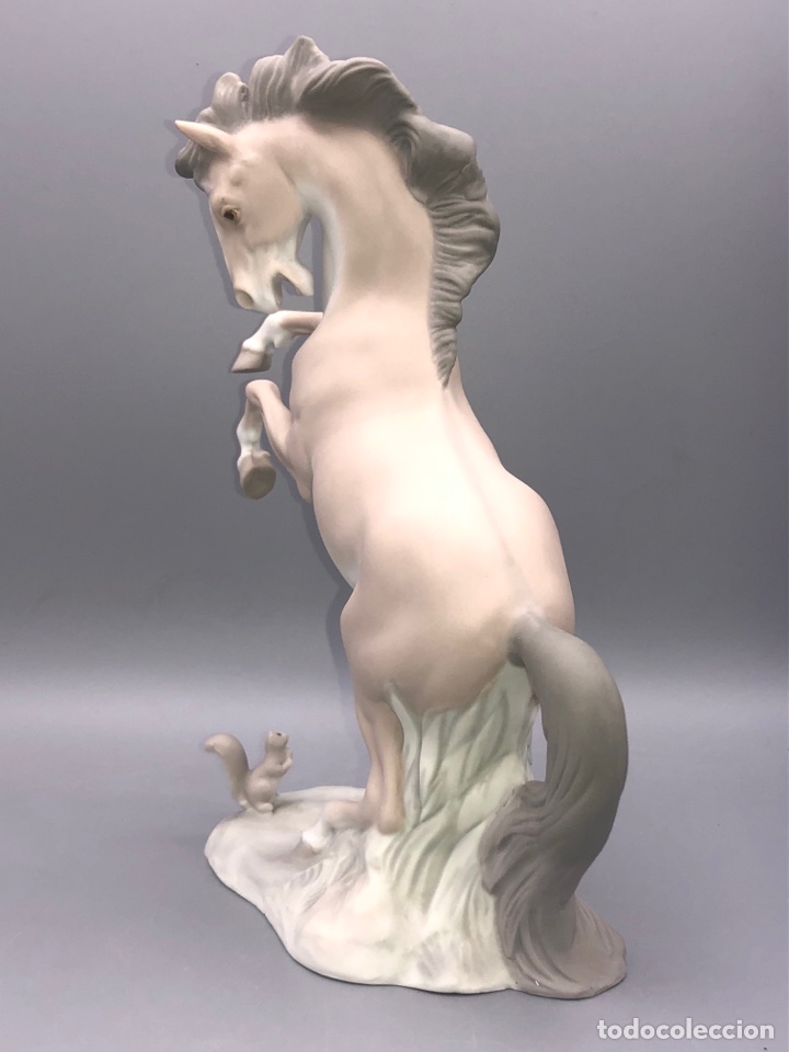 Antig&uuml;edades: REF: 01010356.13 &ldquo;CABALLO Y ARDILLA&rdquo; LLADR&Oacute; - Foto 3