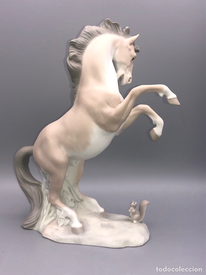 Antig&uuml;edades: REF: 01010356.13 &ldquo;CABALLO Y ARDILLA&rdquo; LLADR&Oacute; - Foto 4