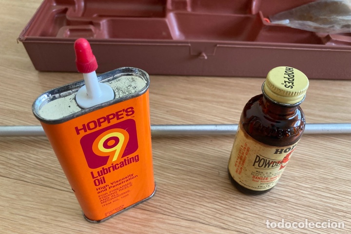 Antig&uuml;edades: Kit HOPPES nro. 9 limpiezas de rifles. - Foto 7