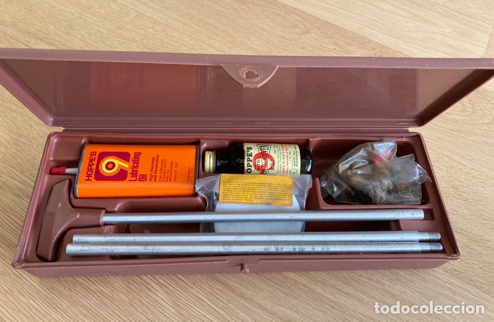 Antig&uuml;edades: Kit HOPPES nro. 9 limpiezas de rifles. - Foto 1