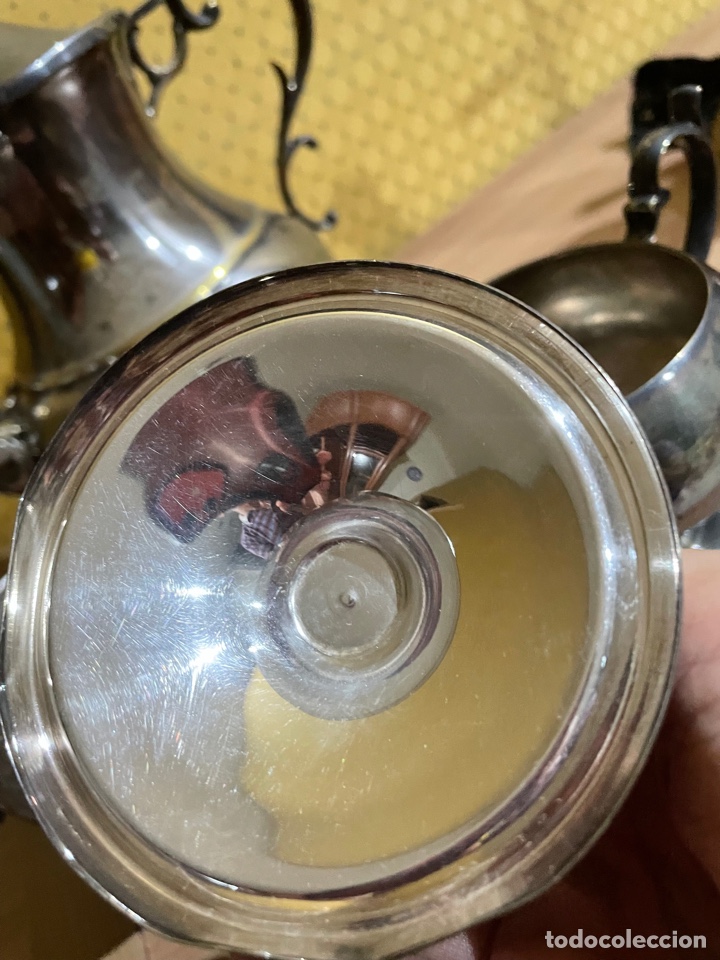 Antig&uuml;edades: Juego te caf&eacute; alpaca - Foto 3