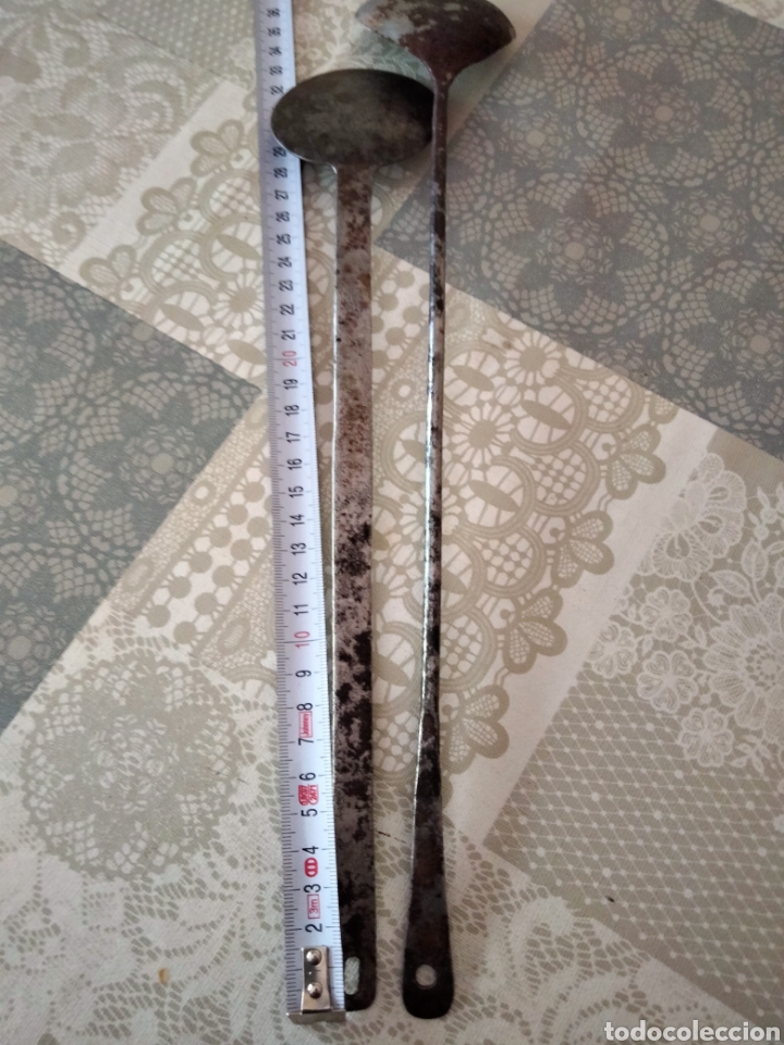 Antig&uuml;edades: Antiguos cucharones paletas - Foto 5
