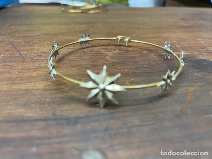Antig&uuml;edades: Corona para Sant&iacute;sima Trinidad 7cms - Foto 2