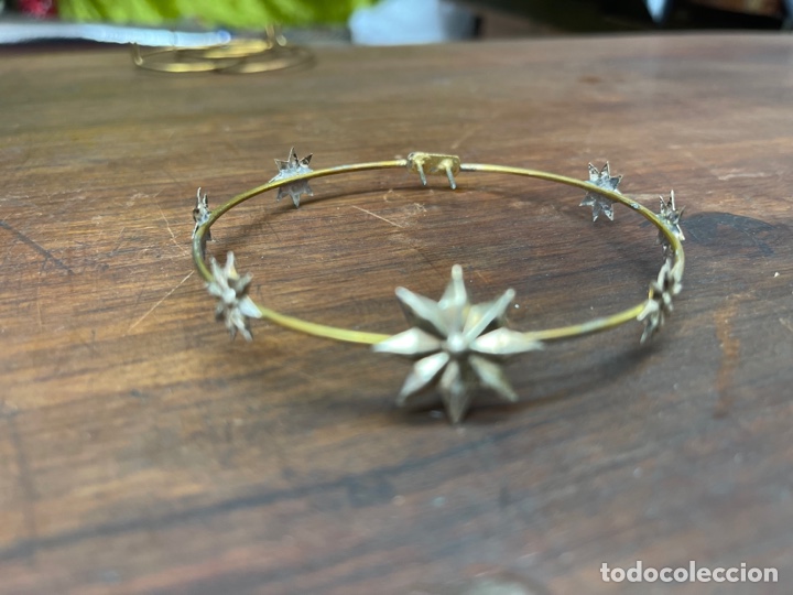Antig&uuml;edades: Corona para Sant&iacute;sima Trinidad 7cms - Foto 1