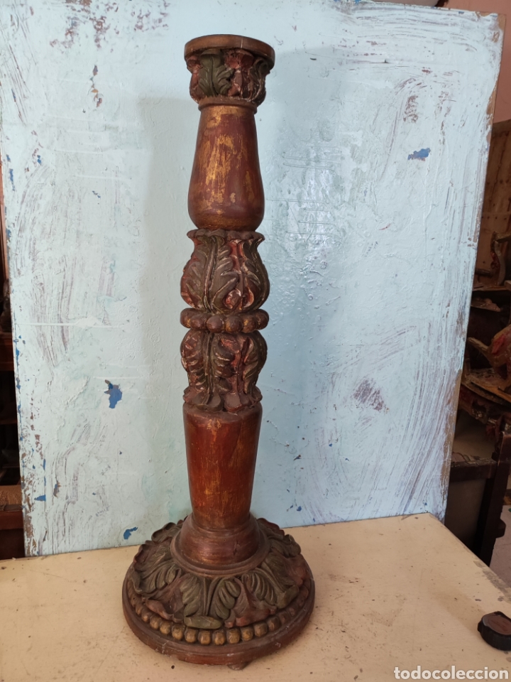 Antig&uuml;edades: Columna con base - Foto 1