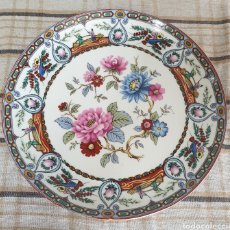 Antigüedades: ARTE CHINO PLATO PORCELANA CHINA MOTIVOS FLORALES