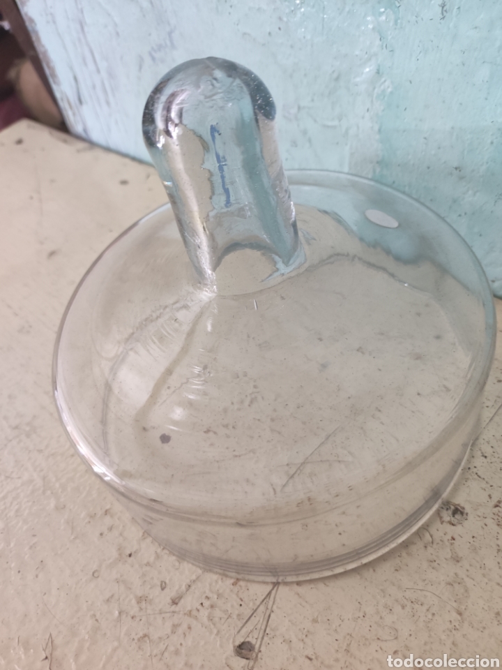Antig&uuml;edades: Tapa de cristal - Foto 2