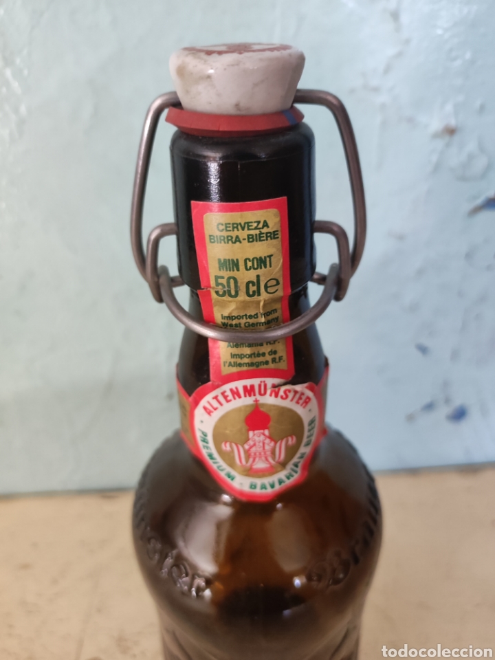 Antig&uuml;edades: Botella de cerveza antigua - Foto 2