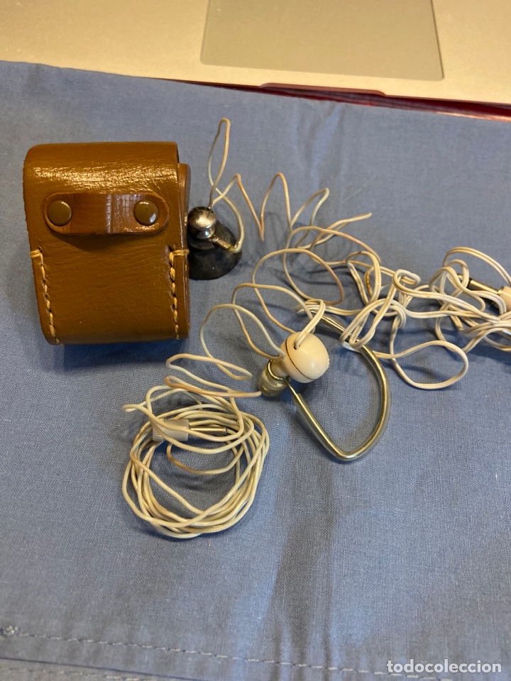 Antig&uuml;edades: Aidifono antiguo con estuche - Foto 2