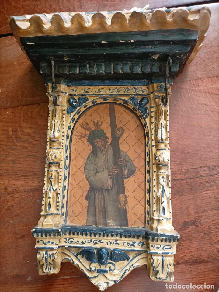 Antig&uuml;edades: - Antiguo Retablo: Jes&uacute;s del gran Poder, - Foto 1