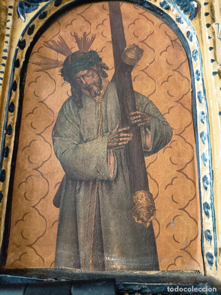 Antig&uuml;edades: - Antiguo Retablo: Jes&uacute;s del gran Poder, - Foto 2