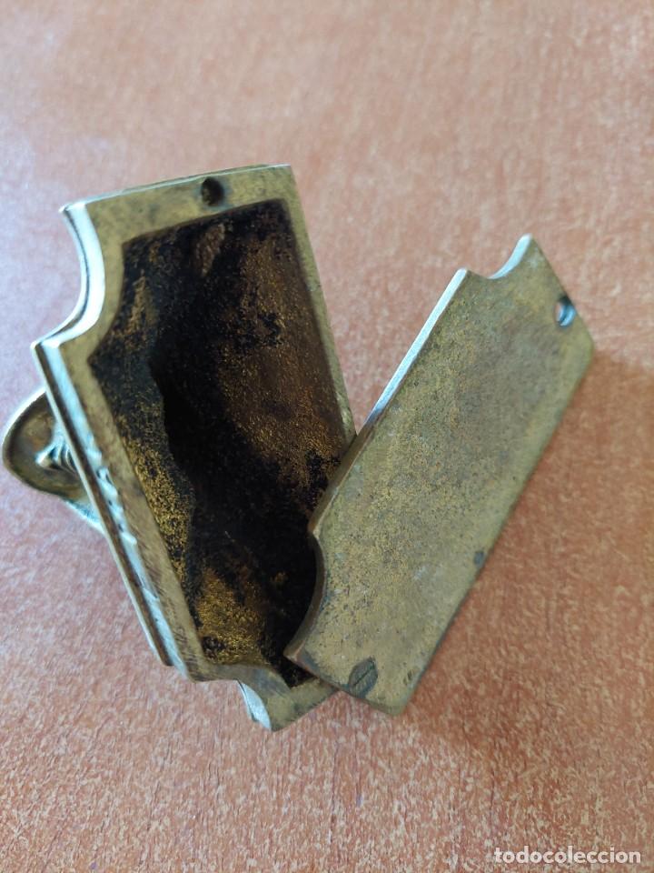 Antig&uuml;edades: Figura Ave Maria en bronce - Foto 3