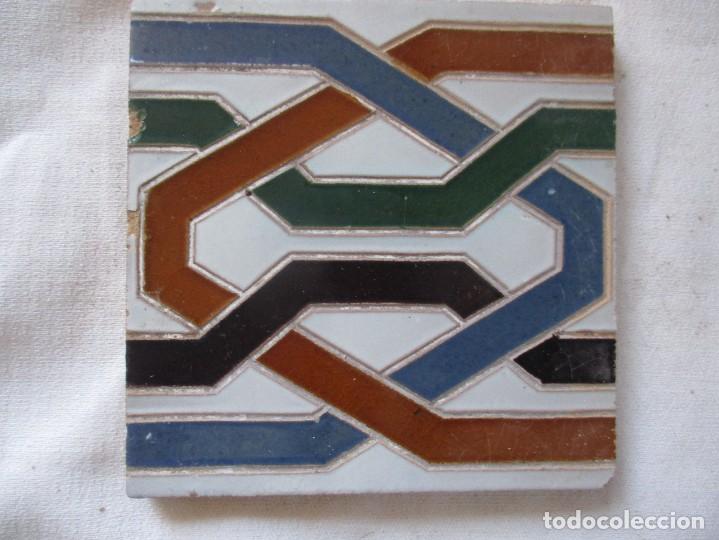 Antig&uuml;edades: Azulejo antiguo Mensaque Rodriguez - Foto 1
