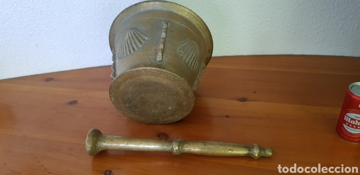 Antig&uuml;edades: Gran mortero de bronce - Foto 4
