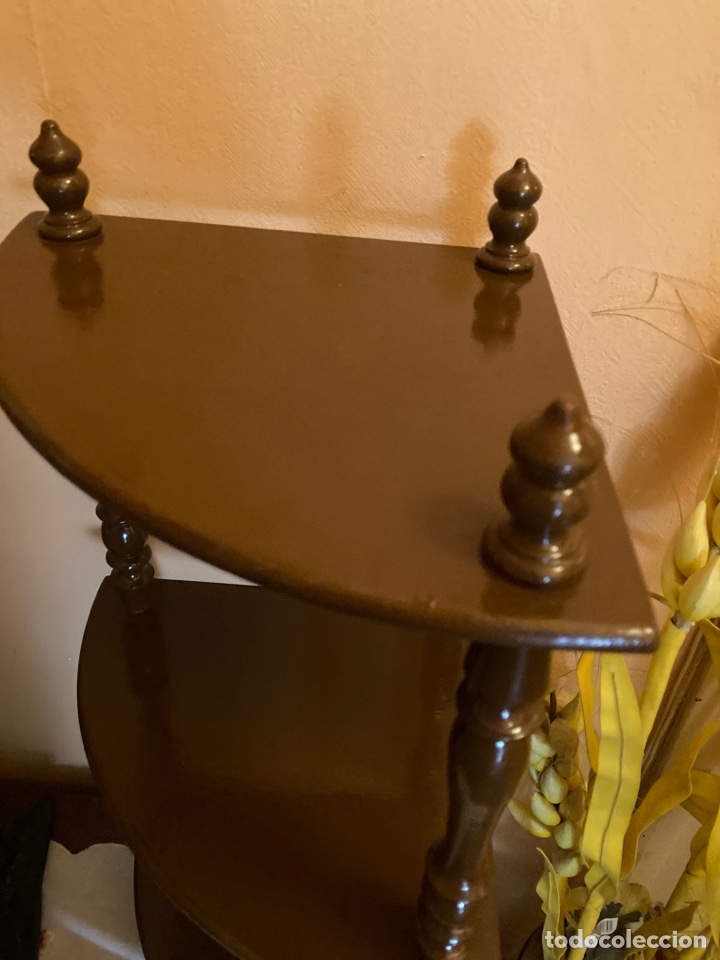 Antig&uuml;edades: MUEBLE ESQUINERA DE MADERA ANTIGU0 - Foto 2