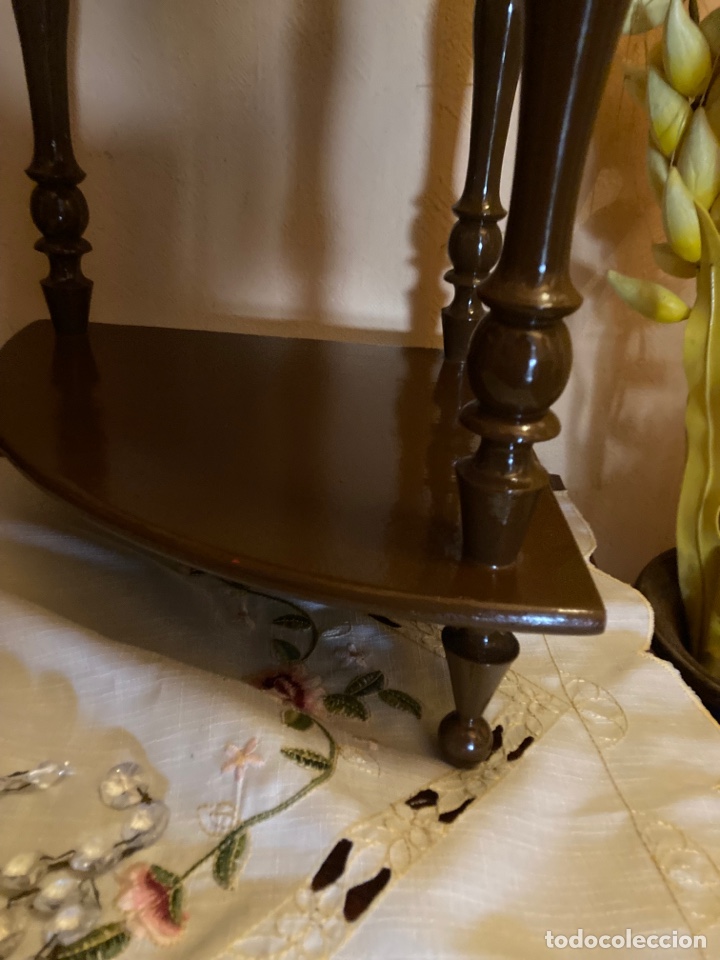 Antig&uuml;edades: MUEBLE ESQUINERA DE MADERA ANTIGU0 - Foto 3