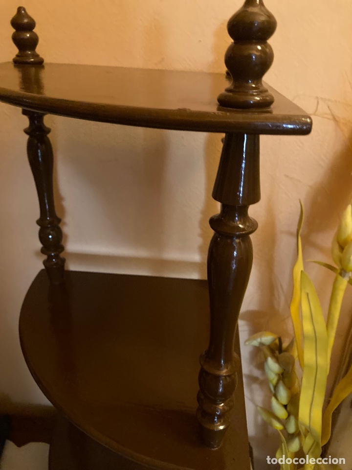 Antig&uuml;edades: MUEBLE ESQUINERA DE MADERA ANTIGU0 - Foto 9