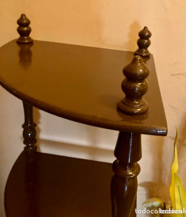 Antig&uuml;edades: MUEBLE ESQUINERA DE MADERA ANTIGU0 - Foto 6
