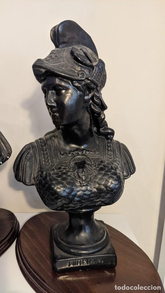 Antig&uuml;edades: PAREJA BUSTOS CL&Aacute;SICOS MARTE Y MINERVA - Foto 4