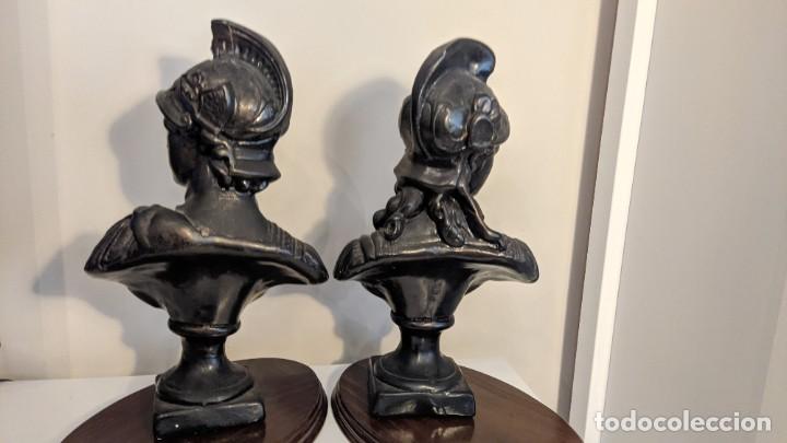 Antig&uuml;edades: PAREJA BUSTOS CL&Aacute;SICOS MARTE Y MINERVA - Foto 7