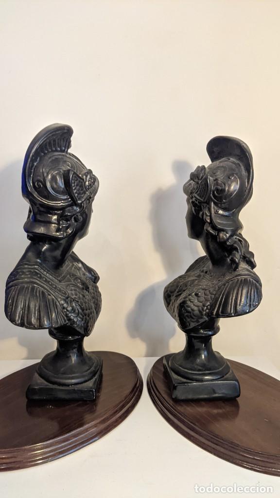 Antig&uuml;edades: PAREJA BUSTOS CL&Aacute;SICOS MARTE Y MINERVA - Foto 8