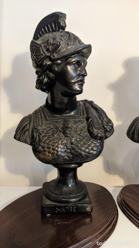 Antig&uuml;edades: PAREJA BUSTOS CL&Aacute;SICOS MARTE Y MINERVA - Foto 9