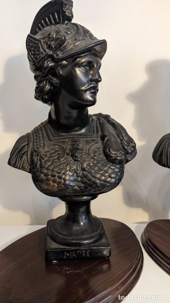 Antig&uuml;edades: PAREJA BUSTOS CL&Aacute;SICOS MARTE Y MINERVA - Foto 10
