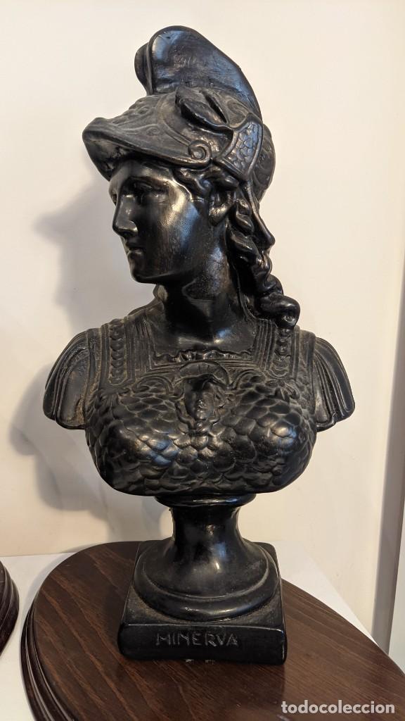 Antig&uuml;edades: PAREJA BUSTOS CL&Aacute;SICOS MARTE Y MINERVA - Foto 11