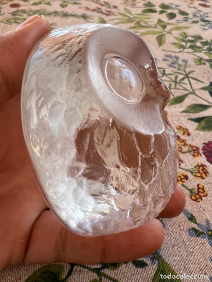Antig&uuml;edades: BUHO DE CRISTAL FIRMADO - Foto 7