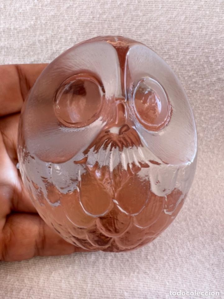 Antig&uuml;edades: BUHO DE CRISTAL FIRMADO - Foto 8