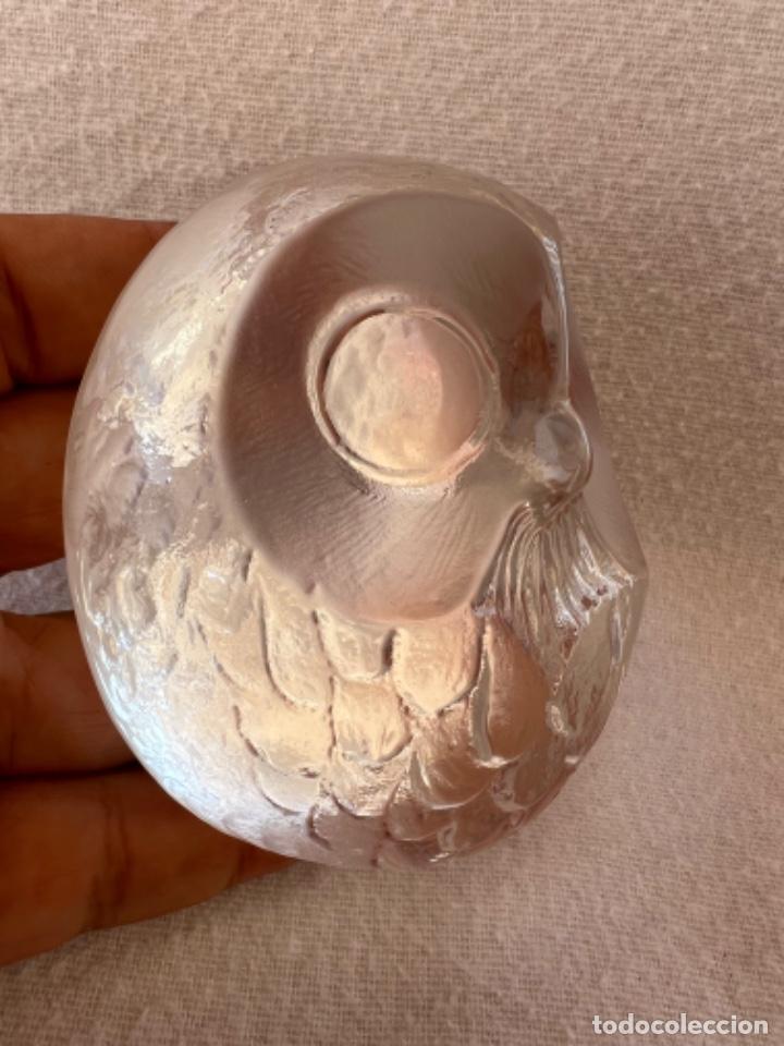 Antig&uuml;edades: BUHO DE CRISTAL FIRMADO - Foto 9