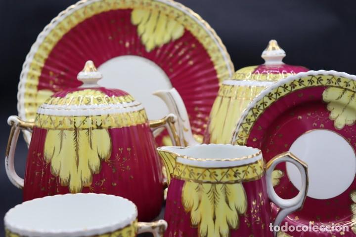 Antig&uuml;edades: Juego de t&eacute; de cinco servicios - Foto 1