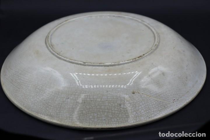 Antig&uuml;edades: plato de loza inglesa, decorado chinesco. - Foto 10