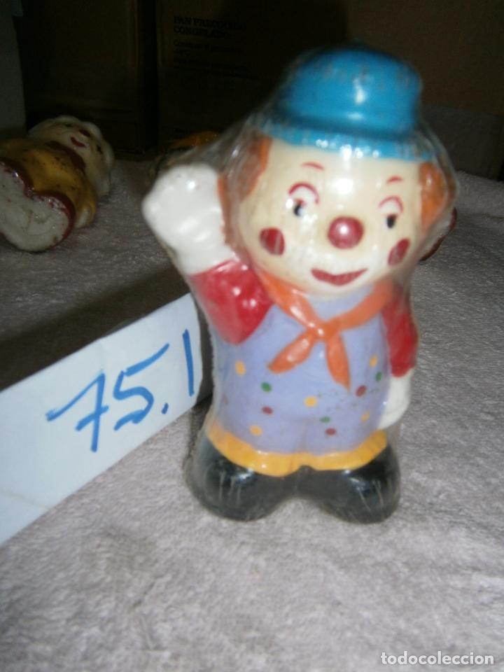 Antig&uuml;edades: ANTIGUA FIGURA VELA PAYASO - Foto 1