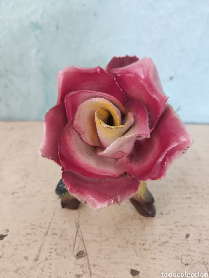 Oggetti Antichi: Rosa de cer&aacute;mica
