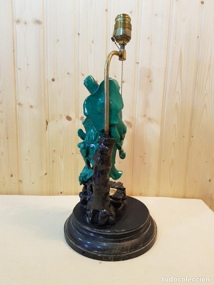 Antig&uuml;edades: LAMPARA DE PORCELANA - Foto 4