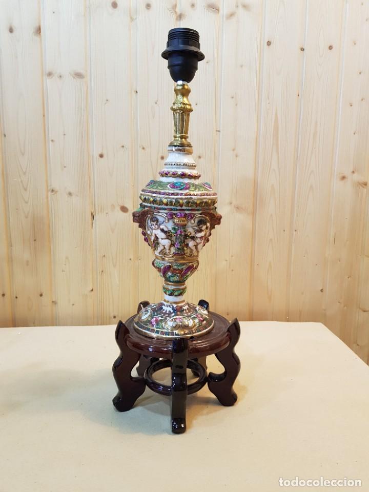 Antig&uuml;edades: LAMPARA DE PORCELANA - Foto 1